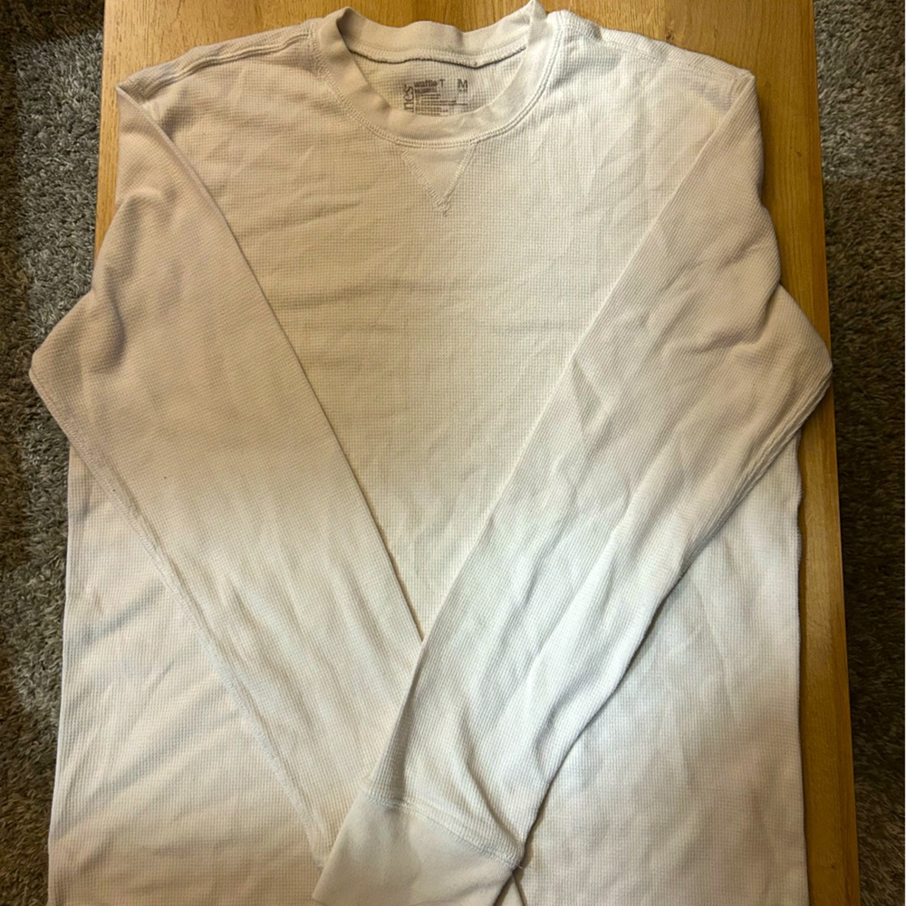 HANES WAFFLE-T Long Sleeve